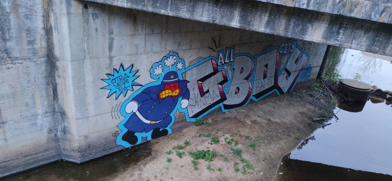 Graffiti en A Valenzá
