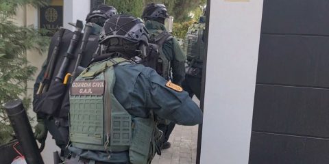 Guardia Civil trabajando