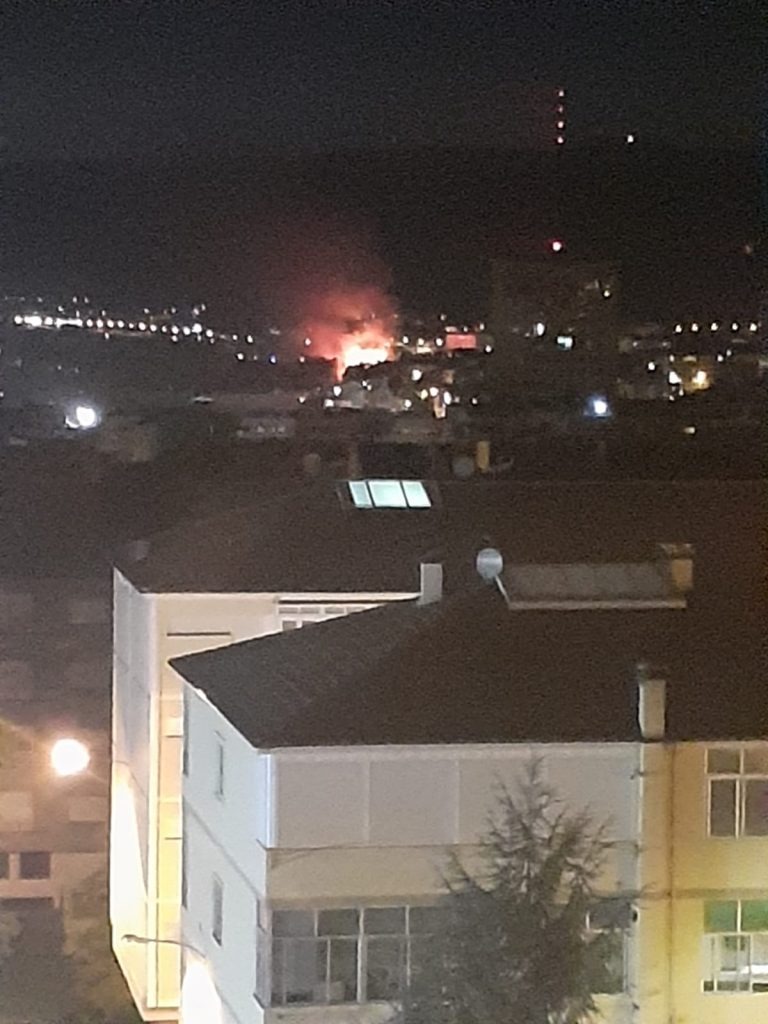 Incendio en Ourense
