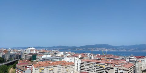 Panorámica de Vigo y Ría De Vigo