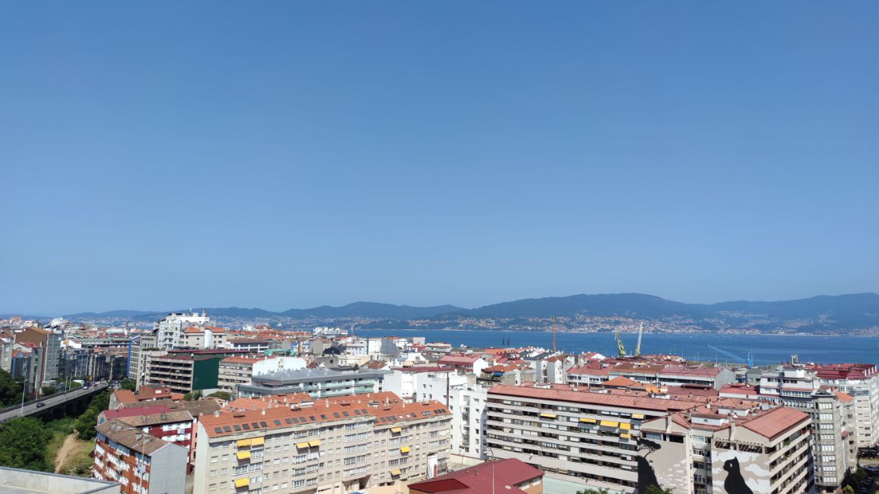 Panorámica de Vigo y Ría De Vigo