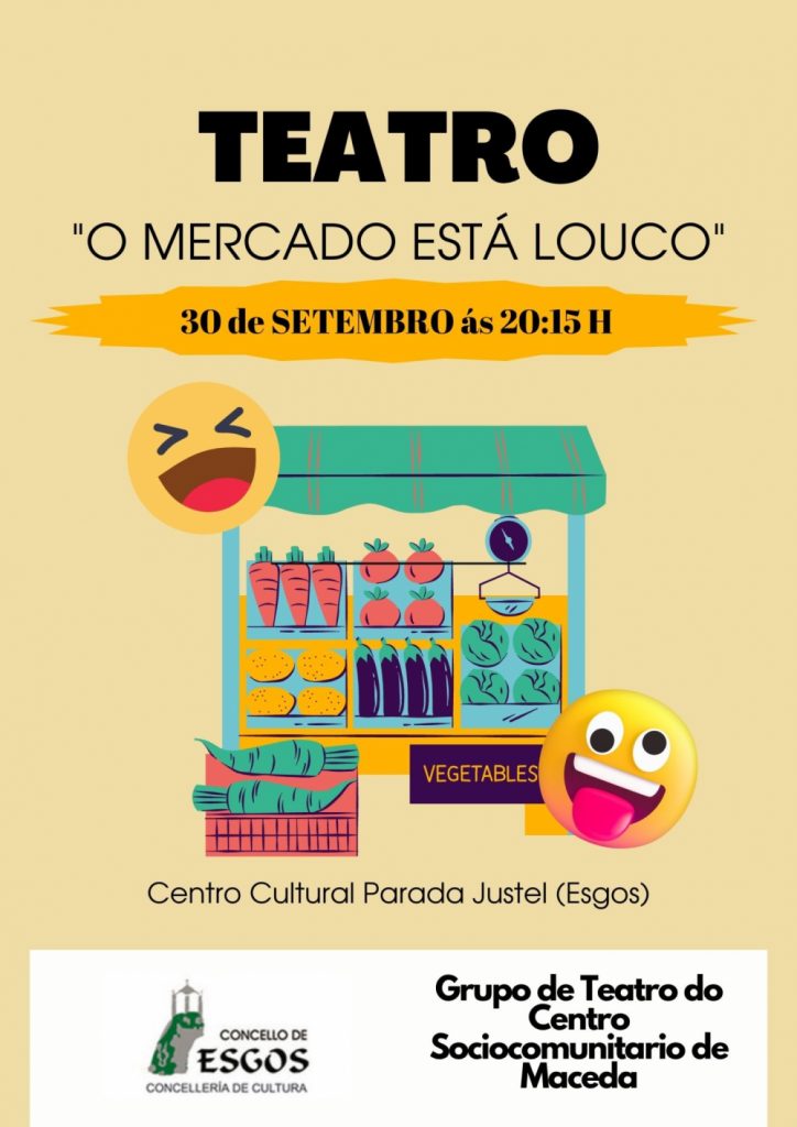 Teatro O Mercado Está Louco