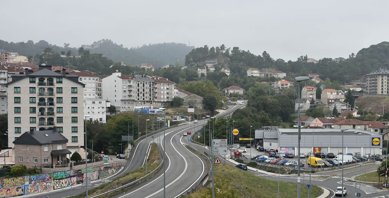 A Valenzá zona Lidl y rontonda Carrefour
