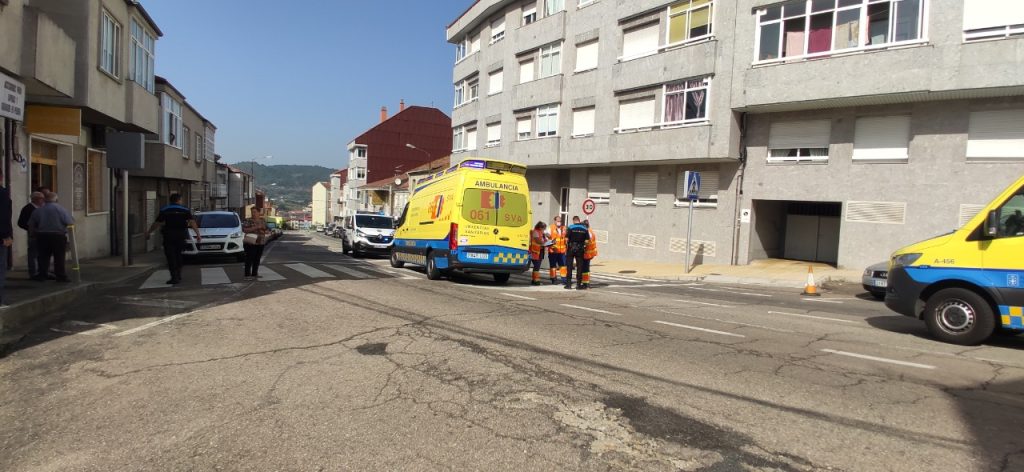 Accidente tráfico carretera de la granxa