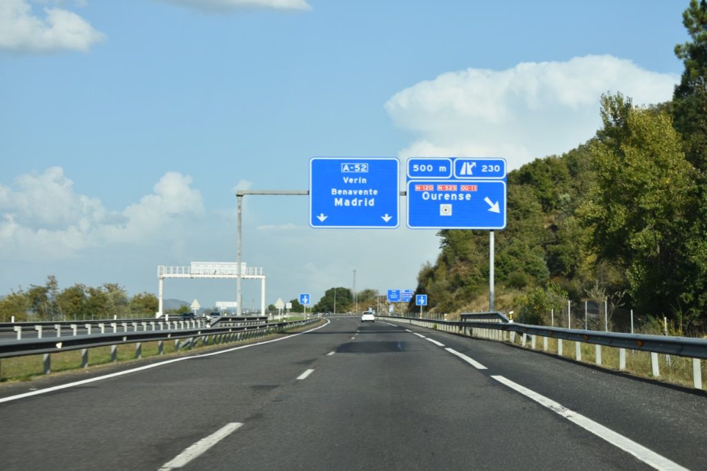 Autovía a52 Ourense