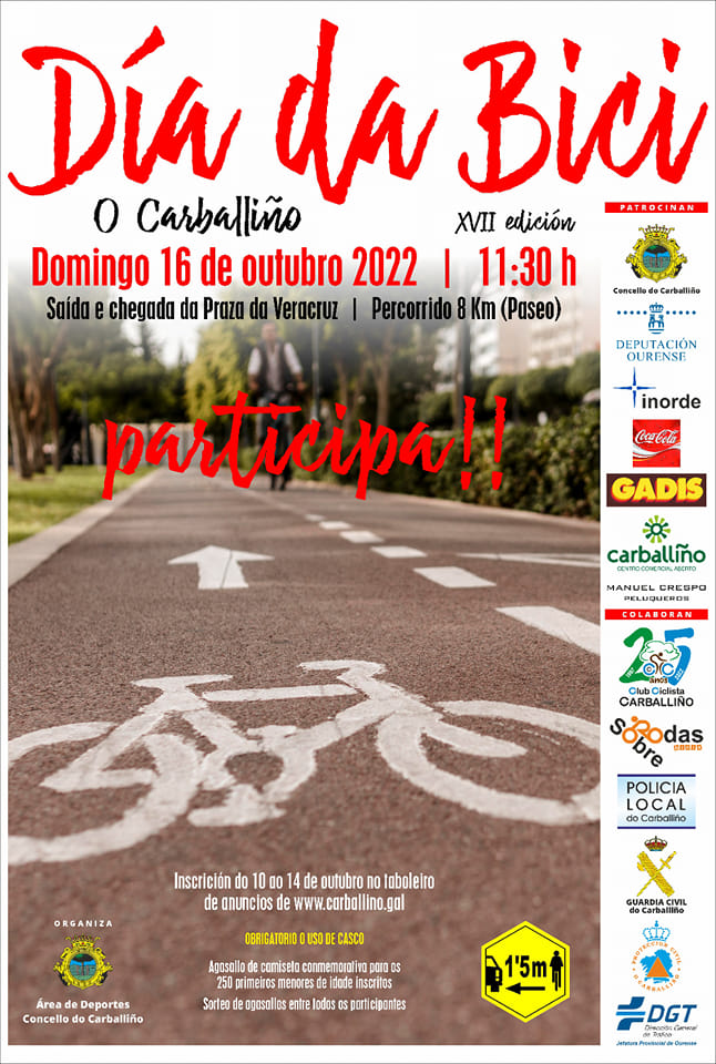 Día Da Bici 2022 de O Carballiño