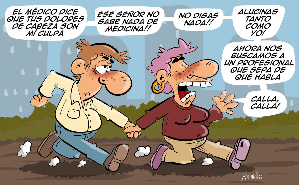 Dolores de cabeza Humor Xosevich 22