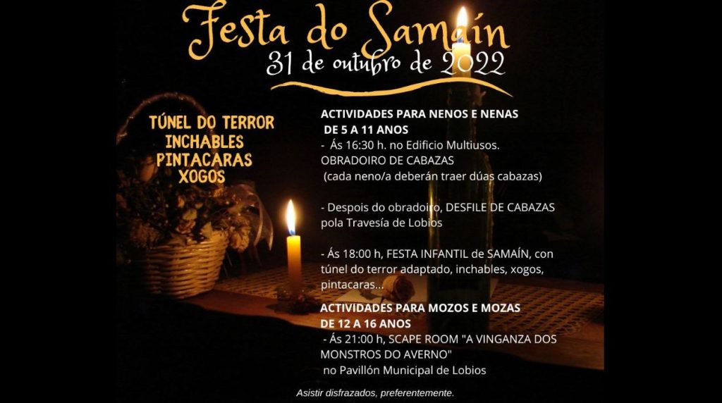 Fiesta de Samaín en Lobios 2022