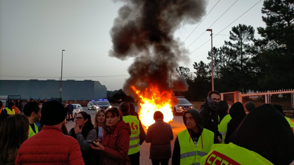 Huelga del metal en Ourense 2