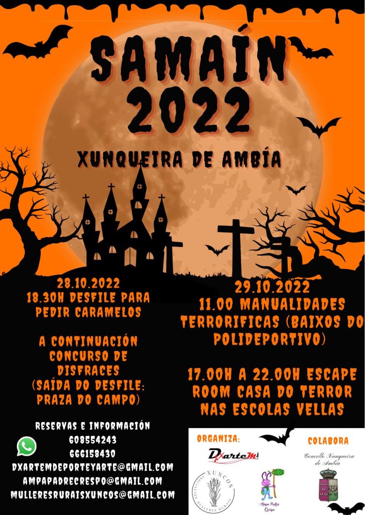 Samaín 2022 en Xunqueira de Ambía