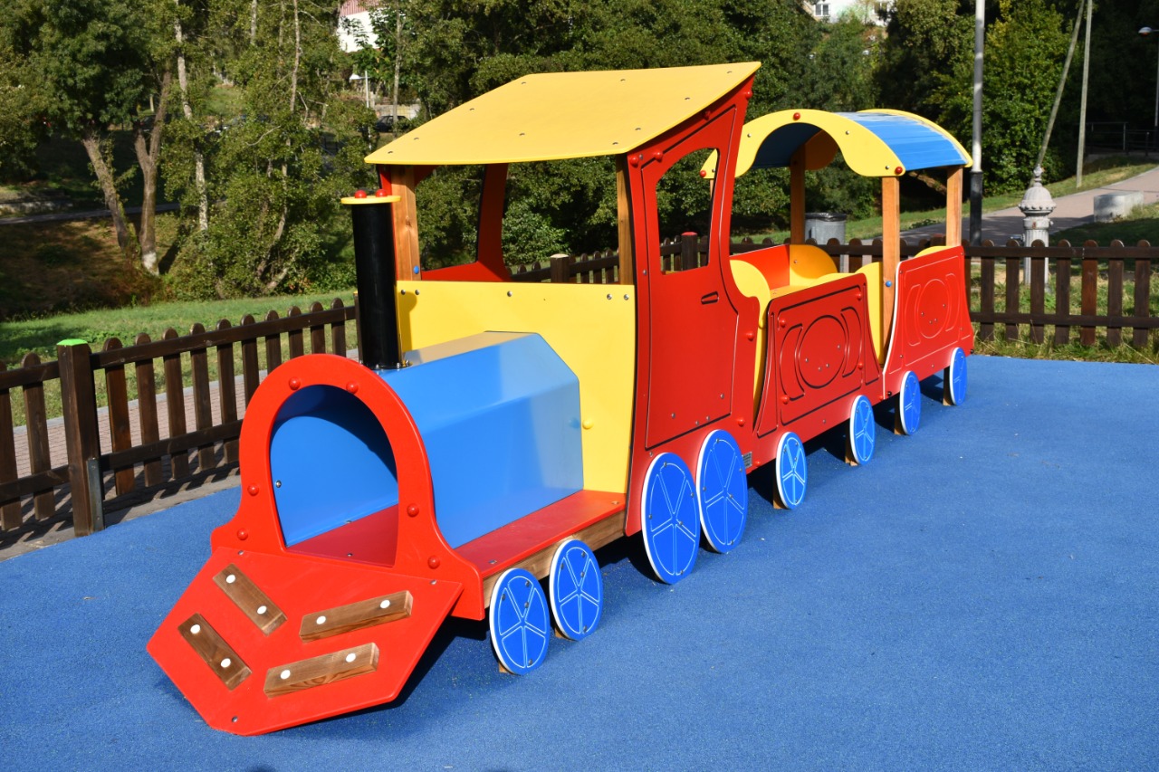 Tren del Parque del Tren en A Valenzá