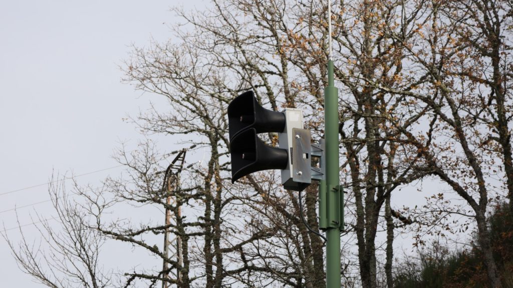 Altavoces alarma