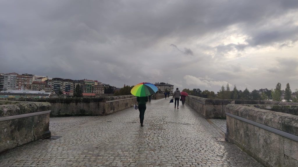 Frío y lluvía en Ourense nublado nubes invierno tiempo