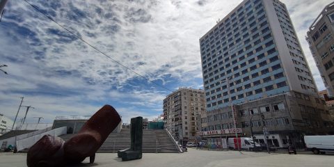 Hotel Bahía de Vigo en el puerto