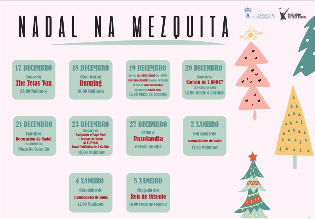 Programa Navidad 2022 A Mezquita