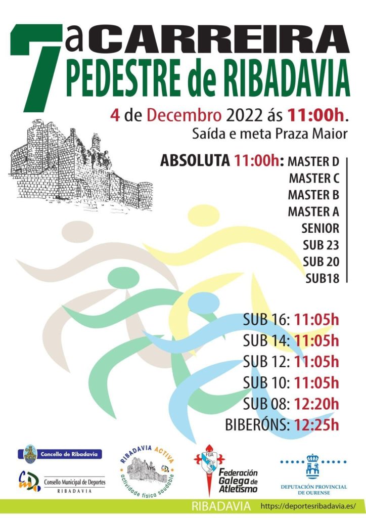 VII Carrera Pedestre de Ribadavia 2022