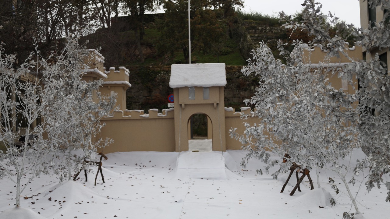 Castillo de Navidad en Allariz