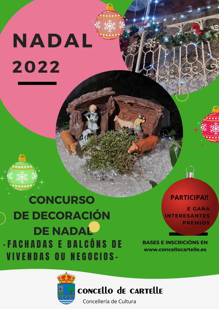 Concurso de decoración de Navidad 2022 en Cartelle