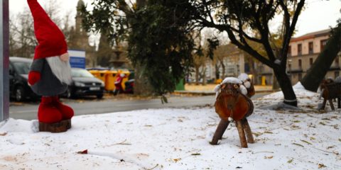 Gnomo en Allariz por Navidad