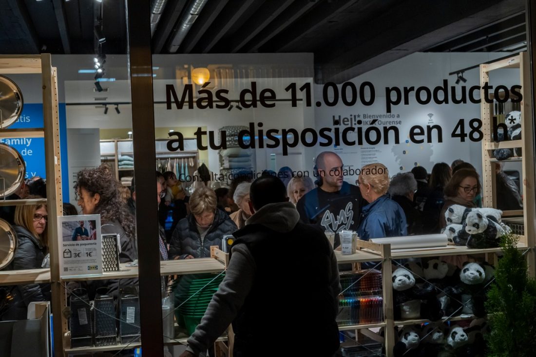 Ikea primer día