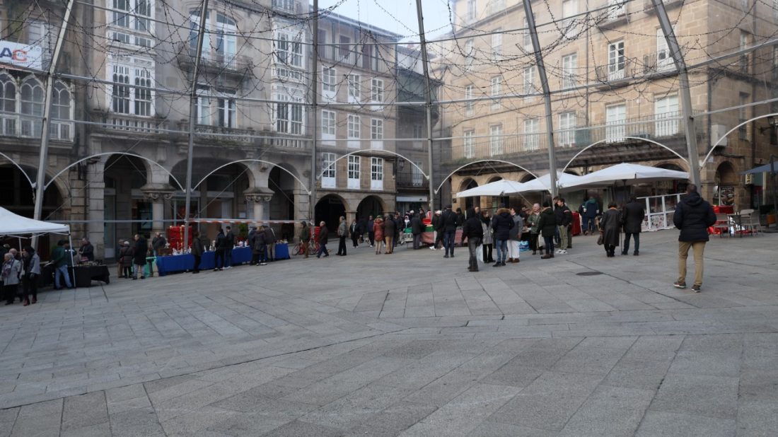 Mercadillo de antigüedades de Ourense