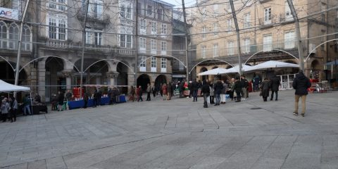 Mercadillo de antigüedades de Ourense