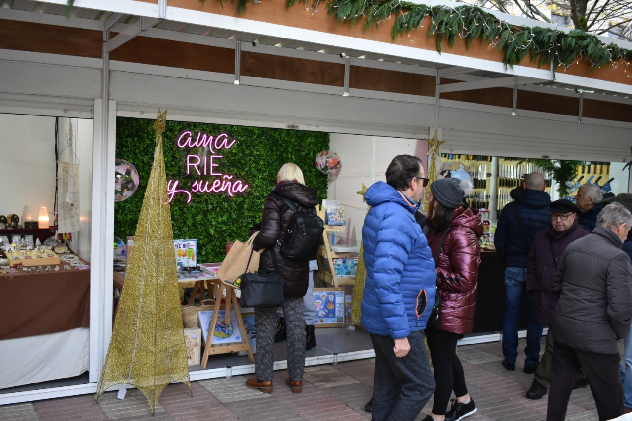 Puestos del Mercadillo de Navidad de Ourense