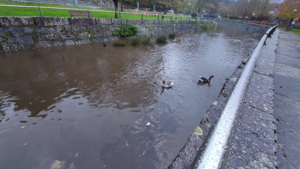 Río Barbadás en Os Patos