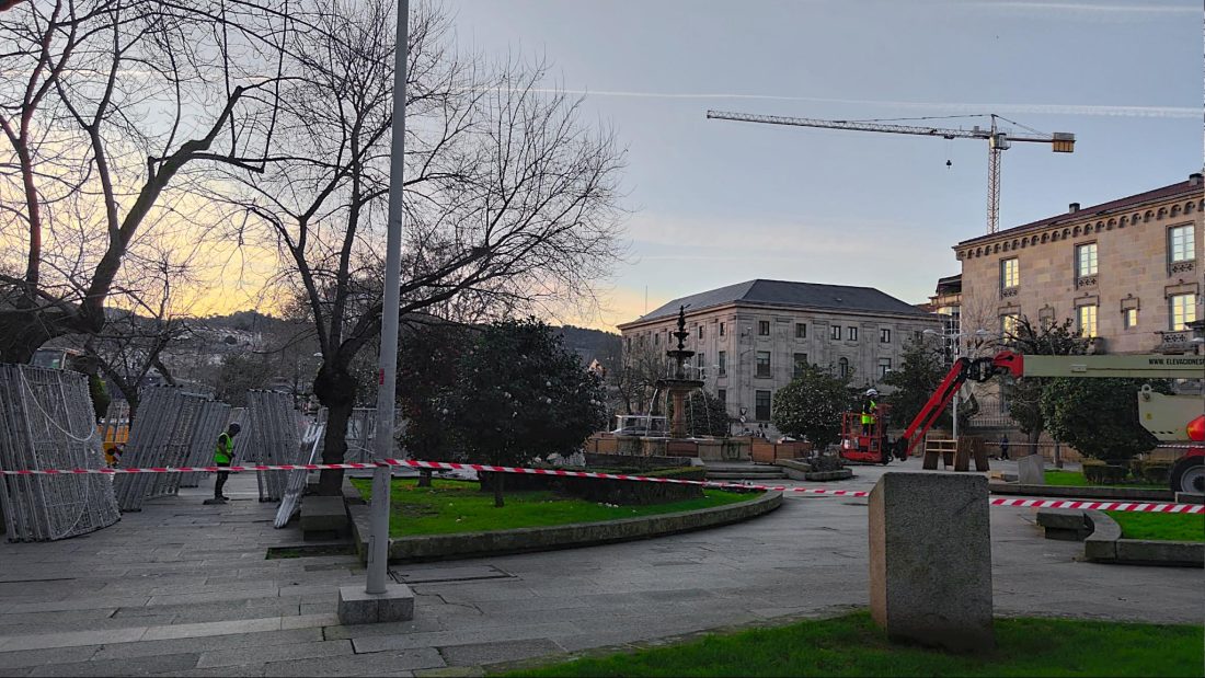Árbol de Navidad de Ourense