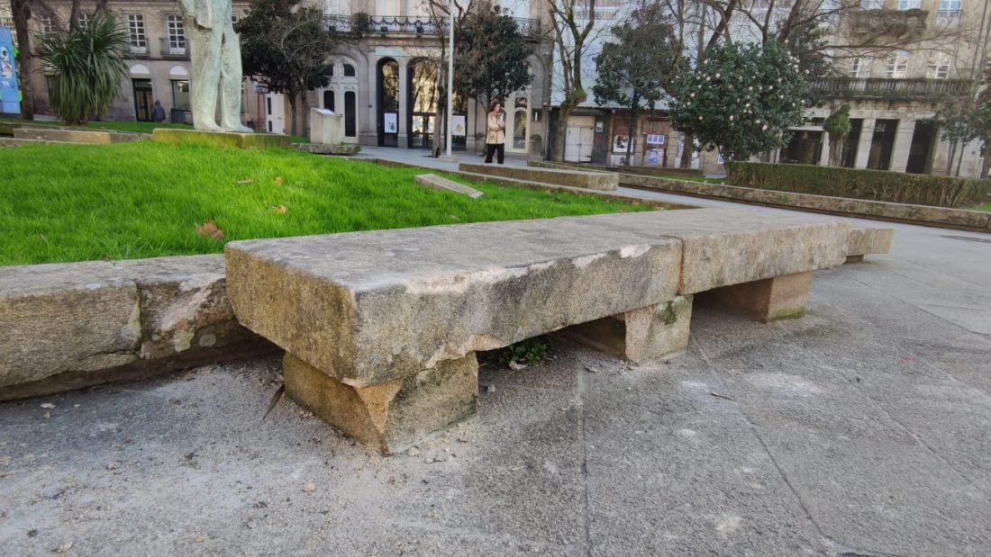 Banco Plaza Bispo Cesareo