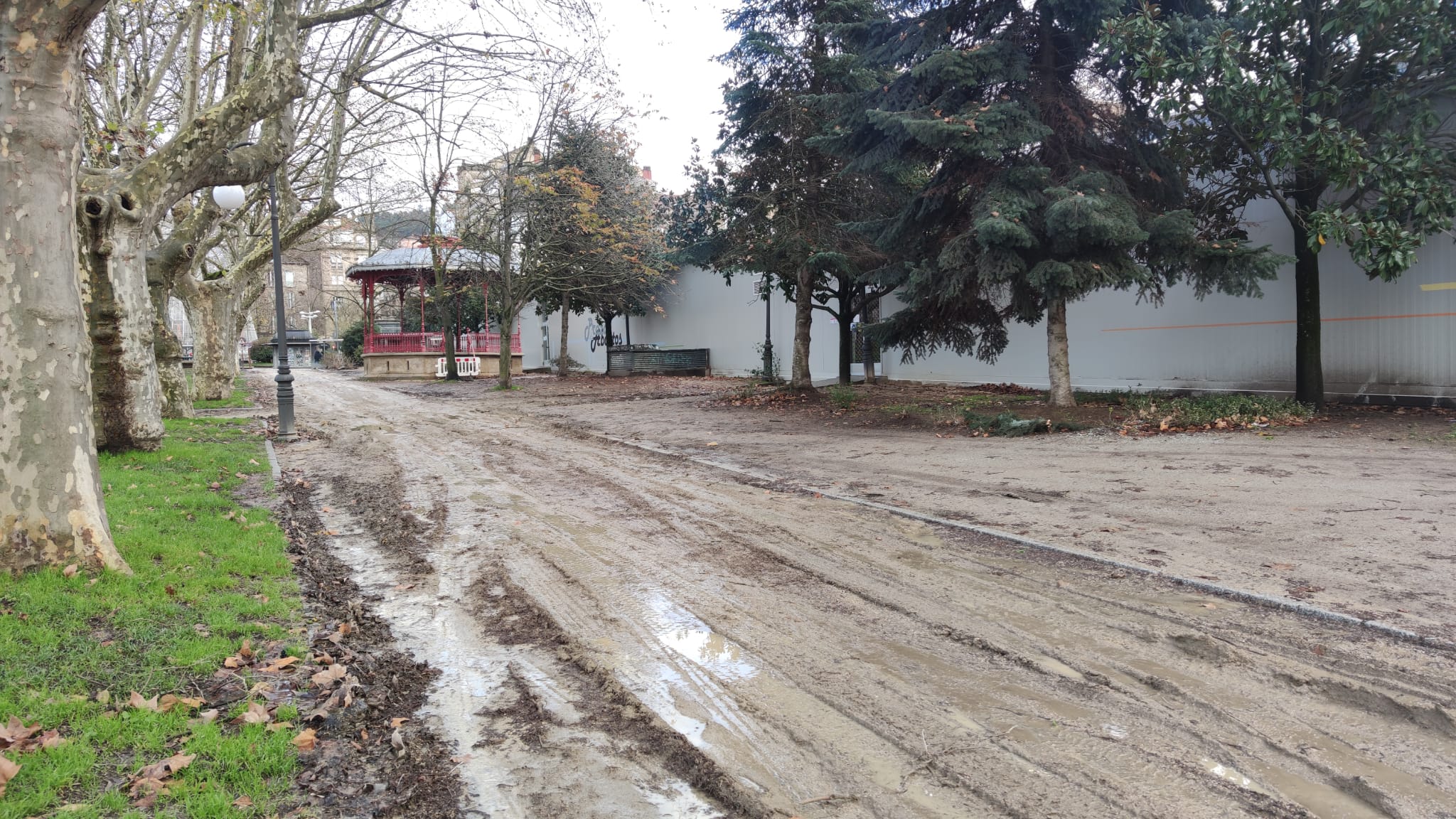 Barro en la Alameda