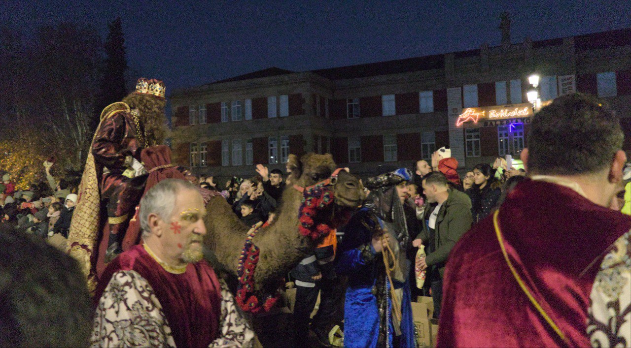 Cabalgata de Reyes de Ourense en Navidad