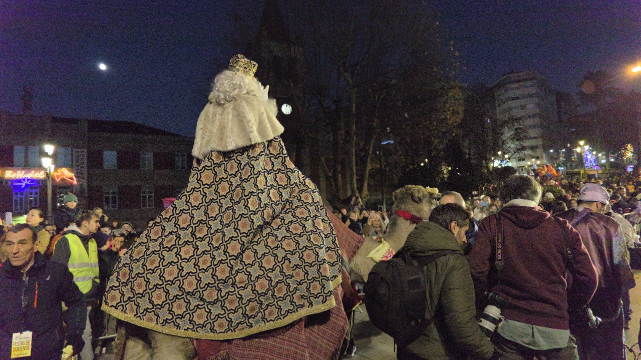 Cabalgata de Reyes en Navidad