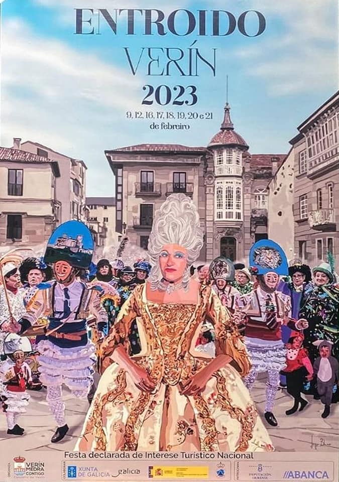 Cartel Entroido de Verín 2023