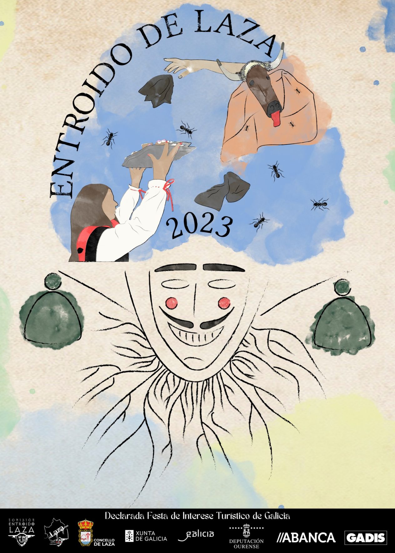 Cartel del Entroido de Laza 2023