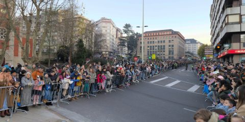 Espectadores en la Cabalgata de Reyes