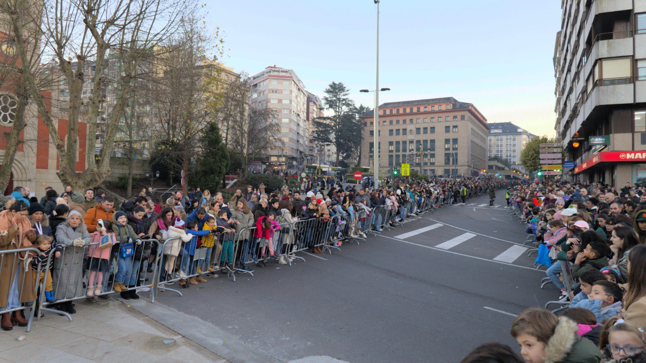 Espectadores en la Cabalgata de Reyes