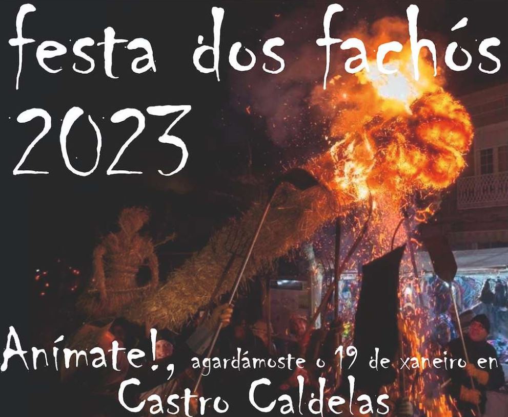 Festa dos Fachos en Castro Caldelas