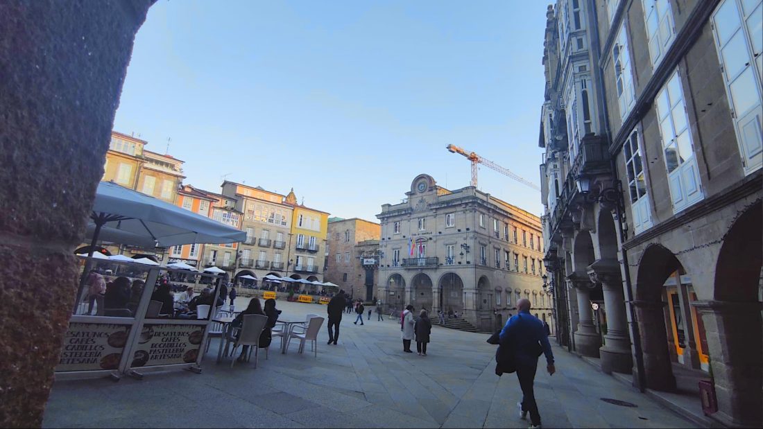 Plaza Mayor en Ourense y Concello