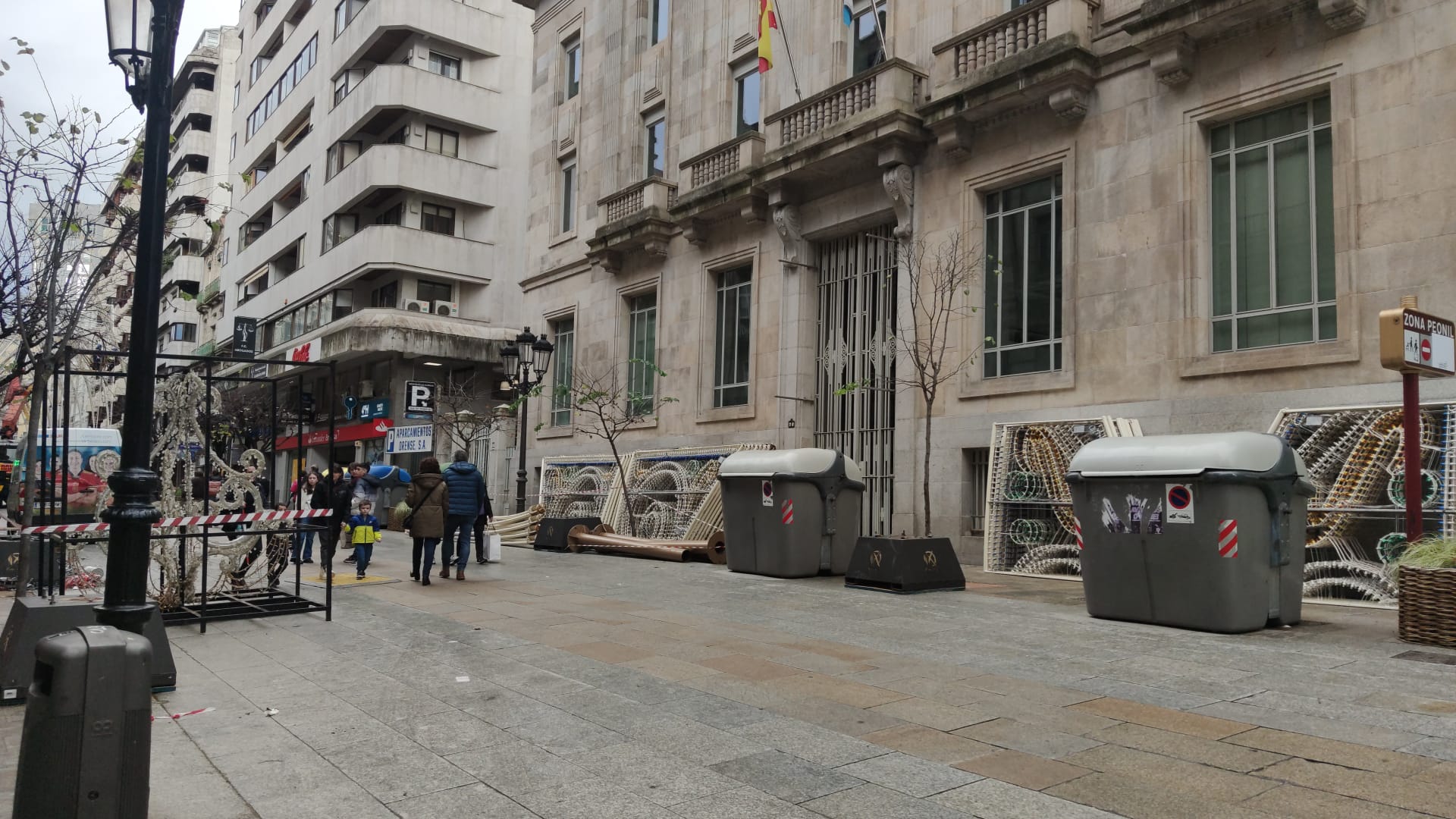 Pórticos Navidad Paseo