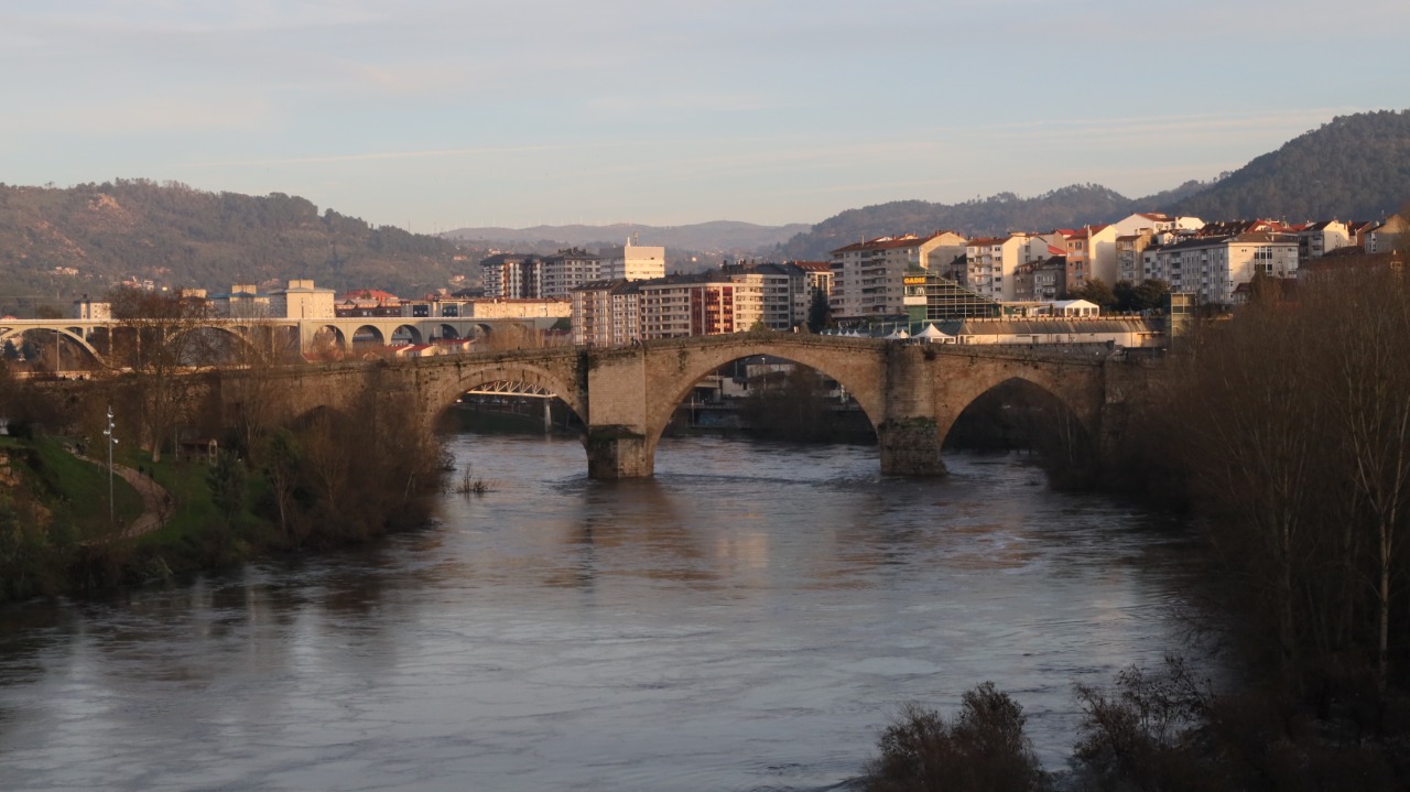 Puente Romano y Miño