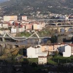 Puentes de Ourense y río Miño