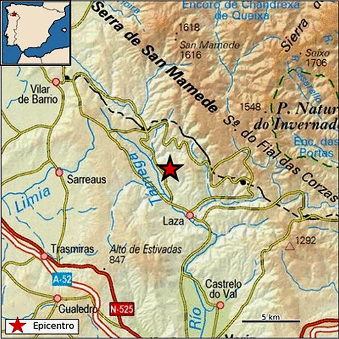 Terremoto en Laza