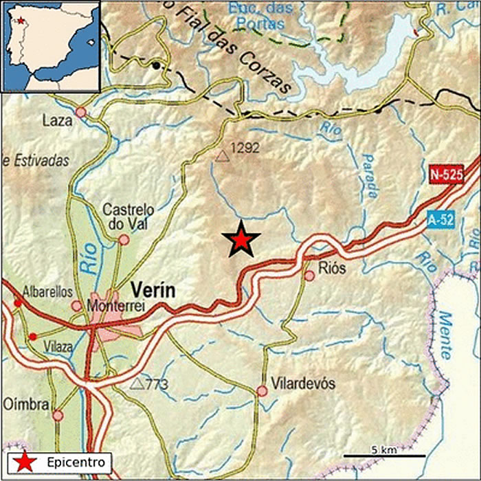 Terremoto en Riós