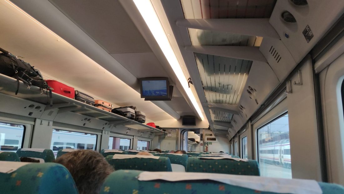 Viaje en AVE tren