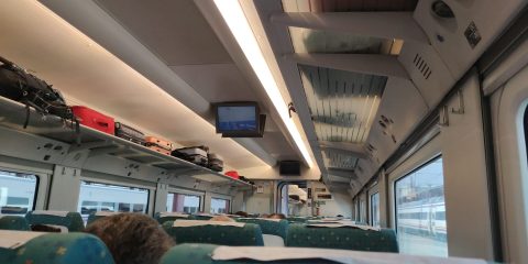 Viaje en AVE tren