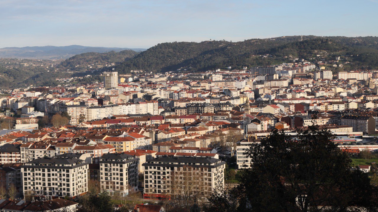 Vistas de la ciudad de Ourense