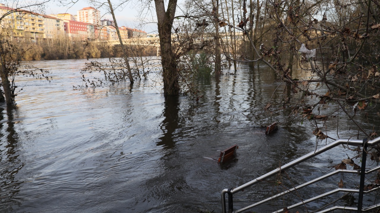 inundaciones subida agua Miño