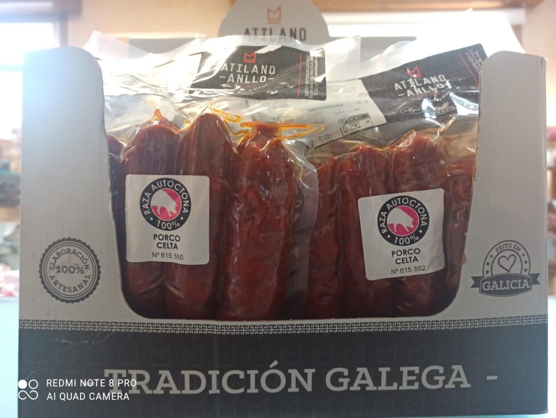 Chorizos de Porco Celta