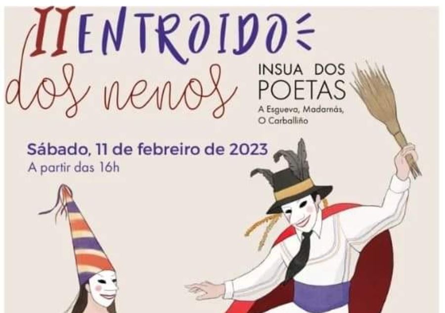 II Entroido dos Nenos en A Insua Dos Poetas